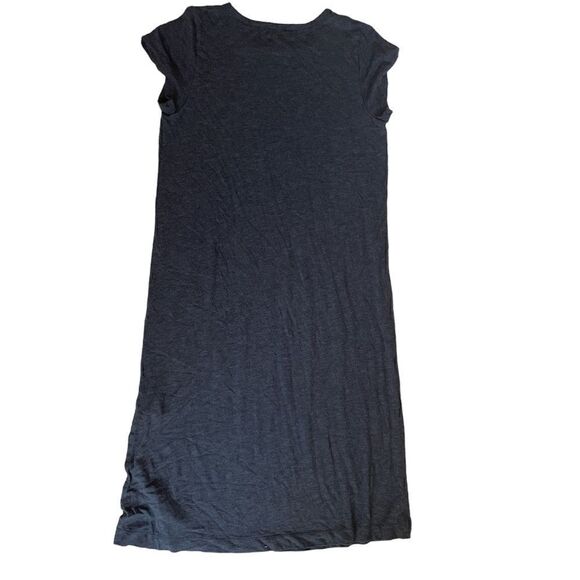 Madewell Womens Relaxed Gray Midi Tee Dress Size L NWOT - Picture 8 of 12